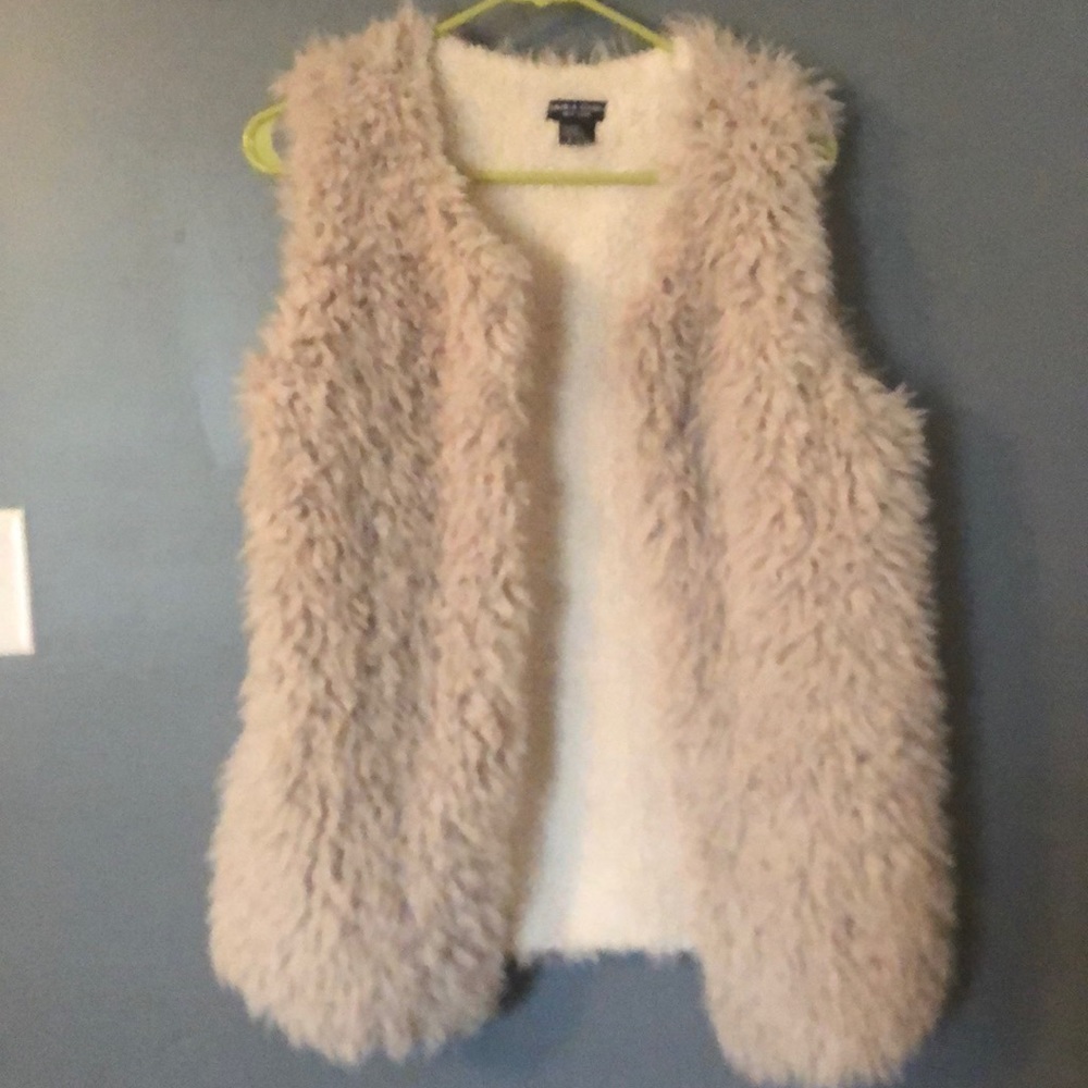 Fuzzy vest